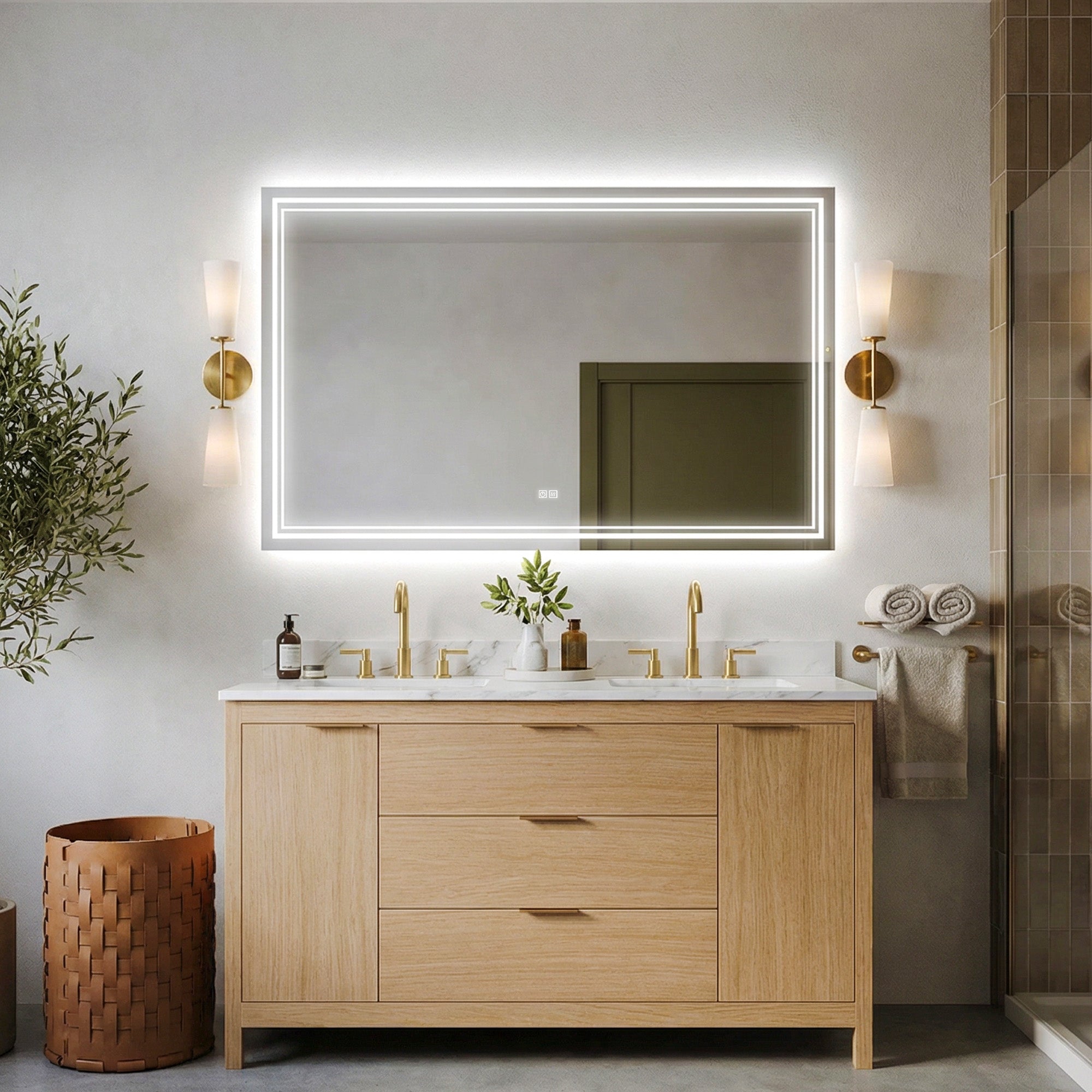 BETELGEUSE Customize LED Mirror with Backlight