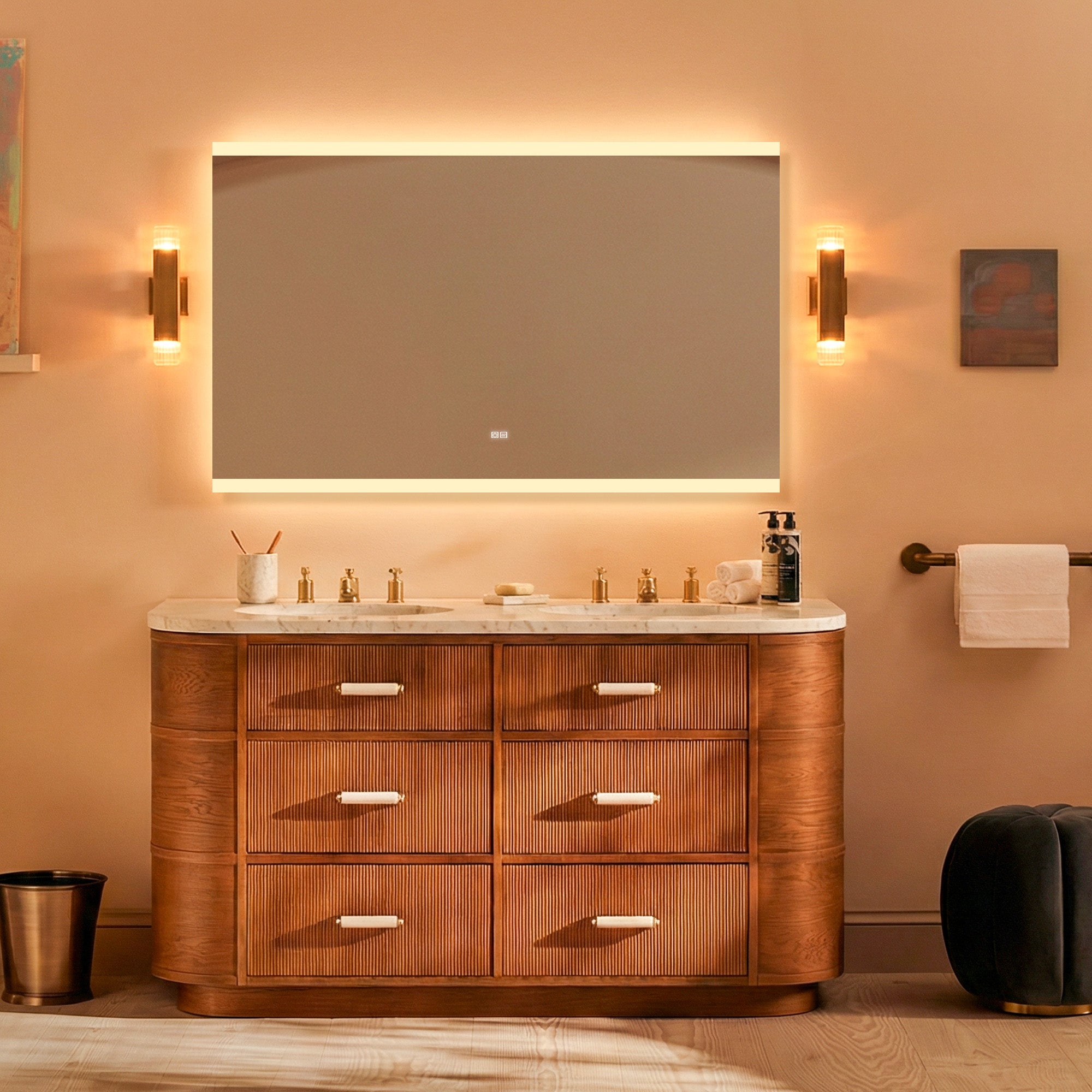 VENUS Custom LED Mirror with Edge Frosted