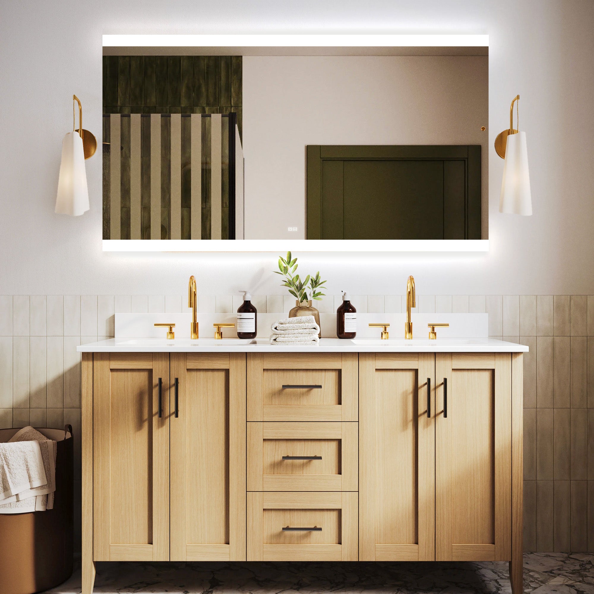 VENUS Custom LED Mirror with Edge Frosted