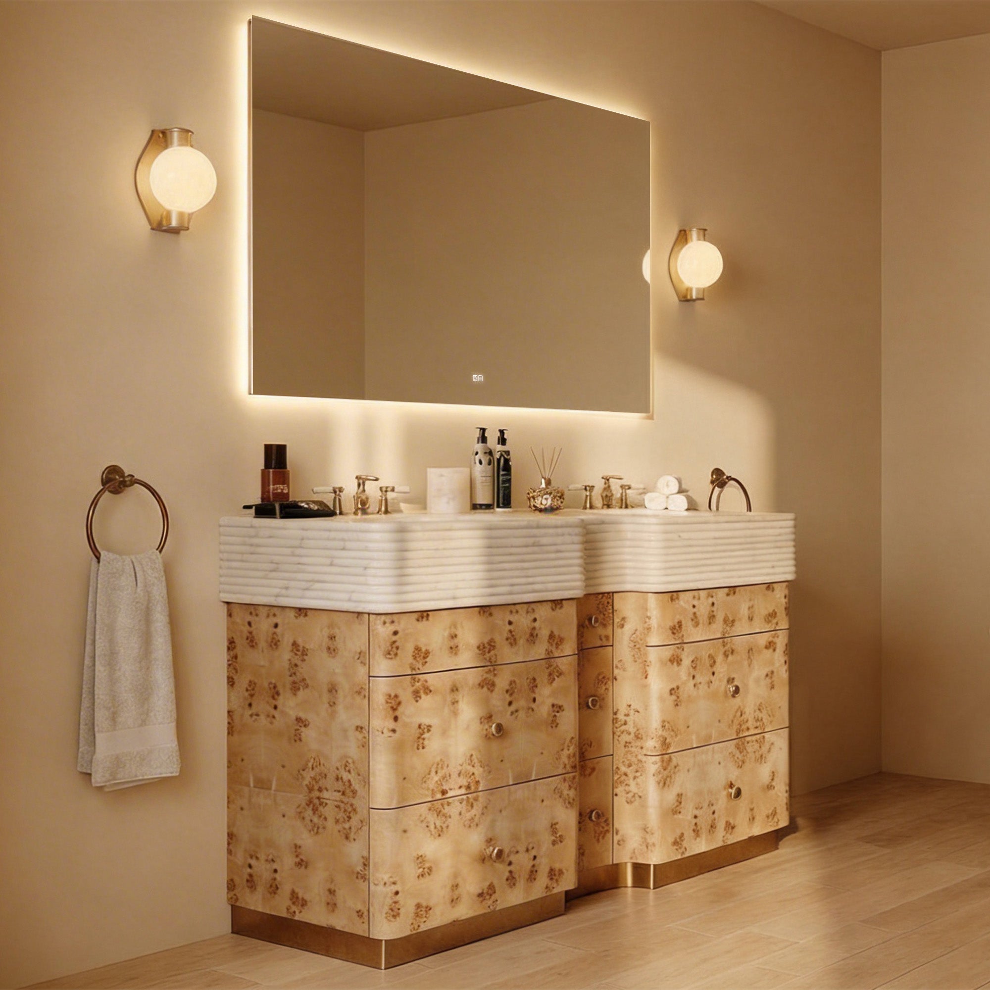 CYLLENE Customize LED Mirror with Backlight