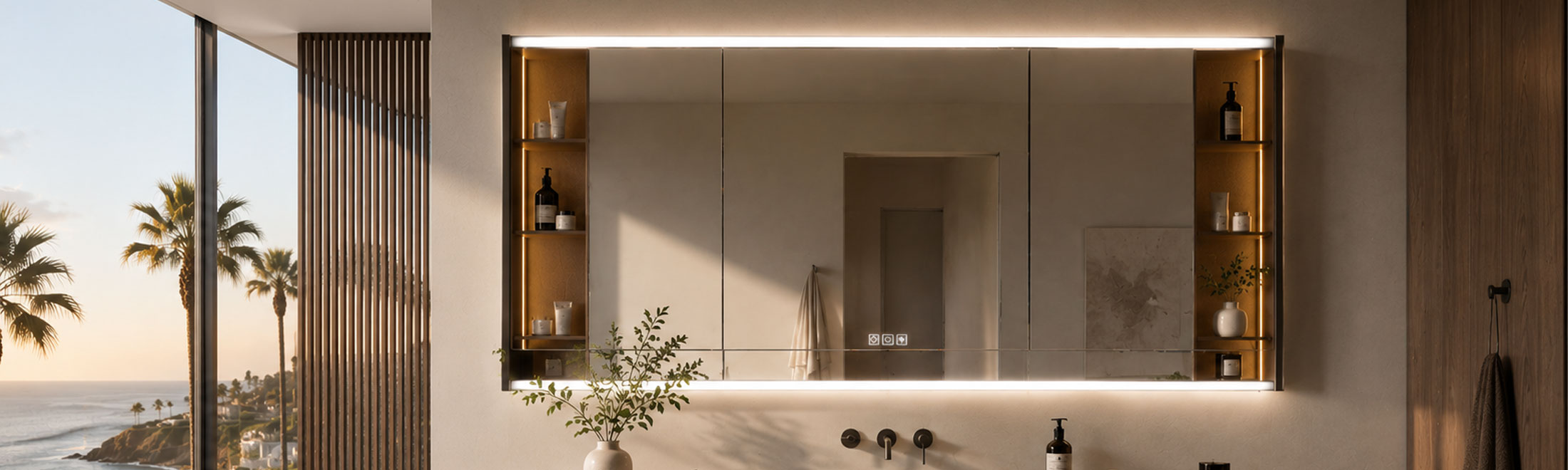 CUSTOM LED MEDICINE CABINET