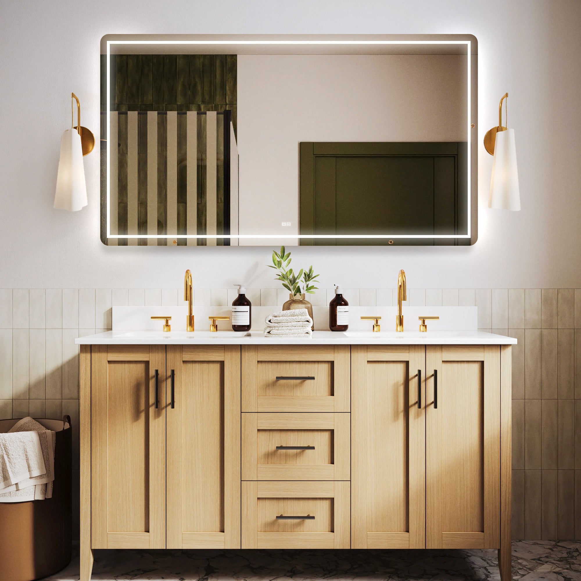 CANOPUS Customize LED Mirror with Backlight