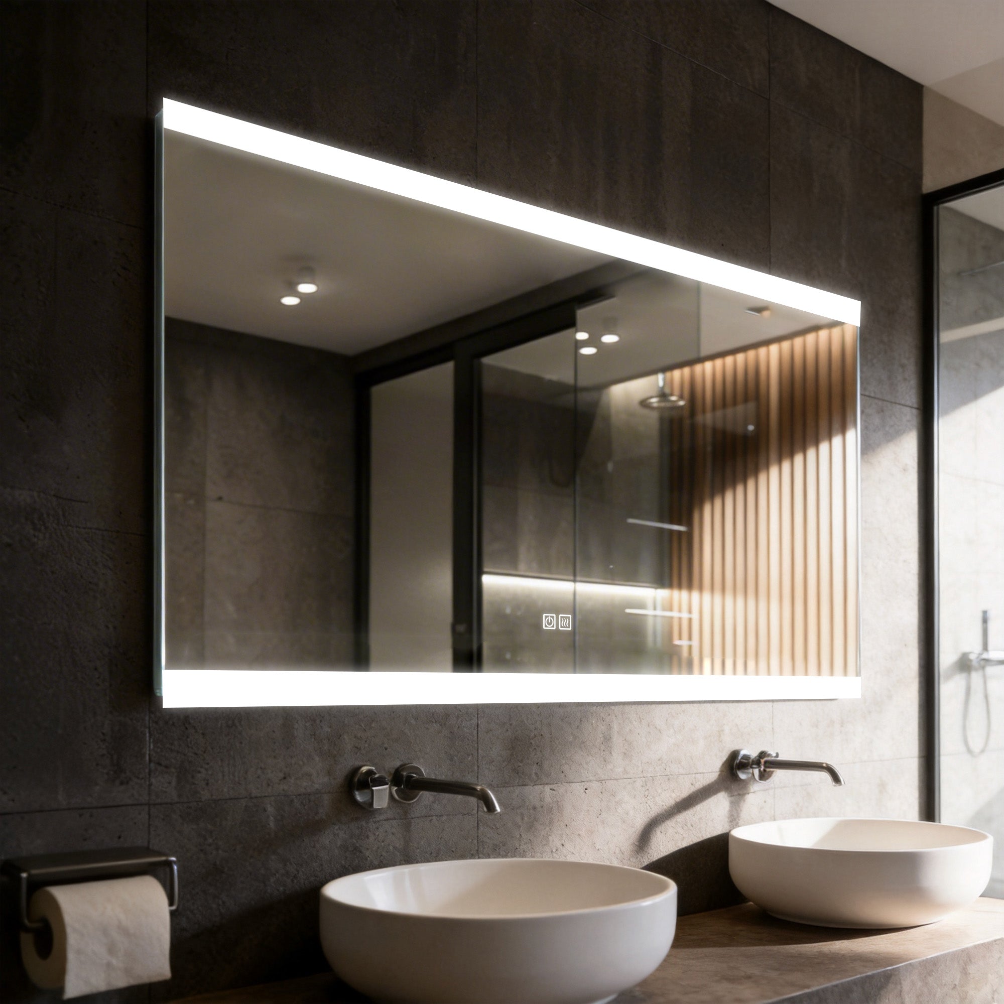 VENUS Custom LED Mirror with Edge Frosted